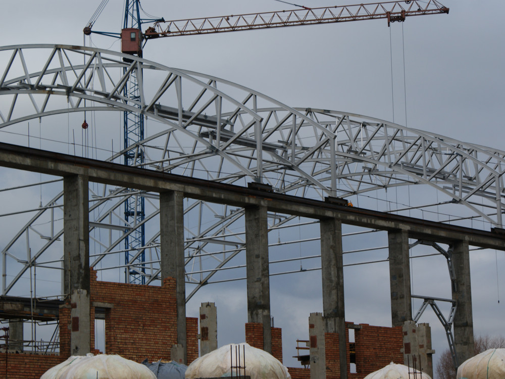 Транспортировка блока ферм