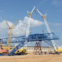 Старый купол вверху, новый готовится к монтажу.