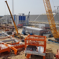 Перед подъёмом.