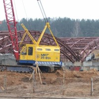 Две половины арки выложены в исходное положение.